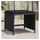 vidaXL Gartenhocker 40 x 40 x 35 cm schwarz 4 St.