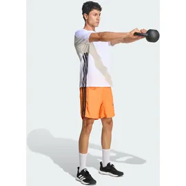adidas Workout Essentials Base 3 Stripes Weiß/Schwarz S