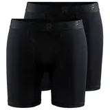 Craft Core Dry Boxershorts schwarz M 2er Pack