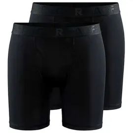 Craft Core Dry Boxershorts schwarz M 2er Pack