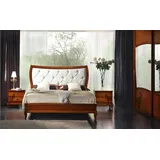 Luxus Set 3tlg.Schlafzimmer Bett Nachttisch Garnitur Gruppe Betten Doppel Hotel