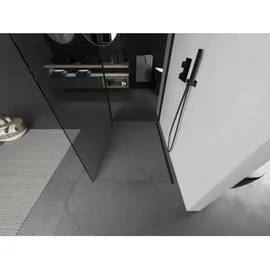 Mexen Kioto Duschtrennwand Walk-in 100 x 200 cm Schwarz 800-100-212-70-00-070