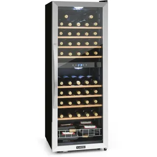 Klarstein Vinamour 54 Duo Weinkühlschrank 2 Zonen 148 Ltr 54 Fl Touch-Display