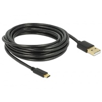 DeLock USB 2.0 Kabel Typ-A zu Type-C 4 m
