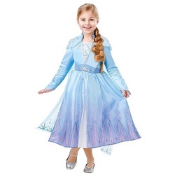 Rubie ́s Kostüm Die Eiskönigin 2 Elsa, Das können die Kinder kaum erwarten: mit Kostüm zum Kinostart von Fr blau 98-104METAMORPH
