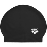 Arena Herren Soft Latex Badekappe, Black-White, Einheitsgröße