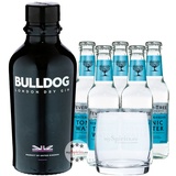 Bulldog Gin & Fever-Tree Tonic Set + Glas