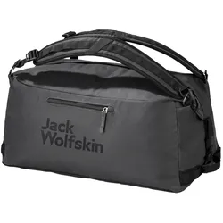 Reisetasche JACK WOLFSKIN "TRAVELTOPIA DUFFLE 45", grau (phantom), Polyester, Taschen
