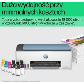 HP Smart Tank 585 All-in-One Printer Home and home office Print copy scan, Wire
