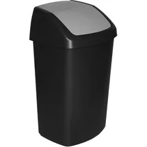 Curver Abfalleimer 50 l Schwarz/Grau