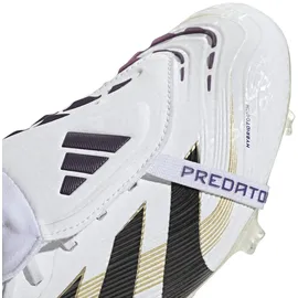 adidas Predator Elite Fold-Over Tongue FG Herren Cloud White/Core Black/Gold Metallic 48