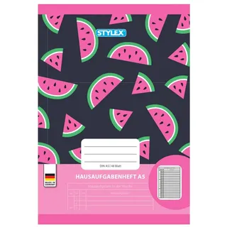 Stylex Hausaufgabenheft A5, 48 Blatt