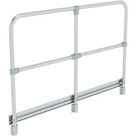 Günzburger Geländer starr für Plattformlänge 186 cm Aluminium/Stahl