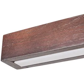 LUCANDE Nihalo 1-flg. 122 cm Holz dunkel