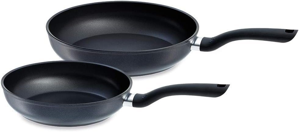 Produktbild Fissler Pfannen-Set Cenit®, Aluminium (Set, 2-tlg., Pfanne 24 + 28 cm), antihaftbeschichtet schwarz