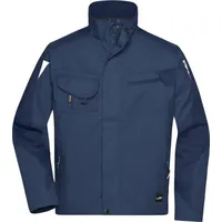 James & Nicholson Workwear Jacke mit hochwertiger Ausstattung navy/navy,
