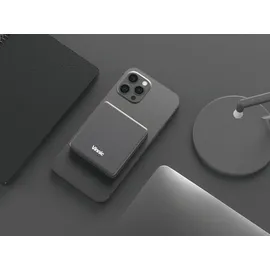 Vinnic MANA Magnetic Wireless Powerbank 8.000mAh grau