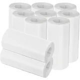 SEWACC 10rollen Selbstklebendes Thermopapier Kompatibles Aufkleberpapier Für Mini-drucker Thermodrucker-papierrollen Für Sofortbildkameras