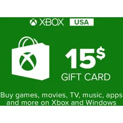Geschenkkarte Xbox Live 15$