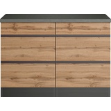 Held MÖBEL Unterschrank Riesa Breite 120 cm, MDF-Fronten beige