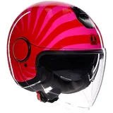 AGV Eteres Tropea Red/Pink XS