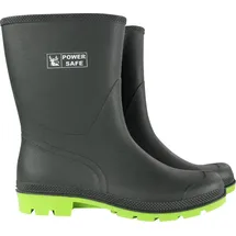 Power Safe PVC-Stiefel halbhoch grün