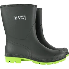 Power Safe PVC-Stiefel halbhoch grün