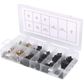 KS Tools Sortiment Karosseriemuttern & Schrauben 170 Stück