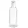 APS Flasche -STRIPES-, Ø 9 cm, H: 28,5 cm, 1 Liter, MS, Silikon, transparent
