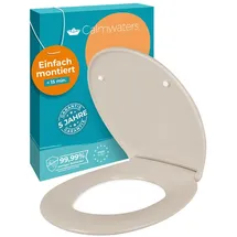 Calmwaters WC-Sitz Premium Beige