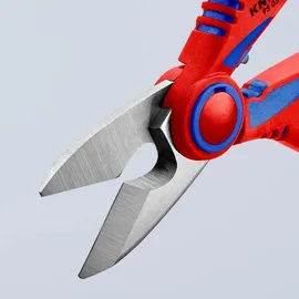 Knipex Elektrikerscheren mit Mehrkomponenten-Hüllen, glasfaserverstärkt 160 mm, 95 05 10 SB