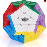 ROXENDA Dodekaeder Zauberwürfel, Pentagon Speed Cube - Einfaches Drehen &