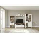 Set One by Musterring Wohnwand »York« 4 Stk. tlg., weiß