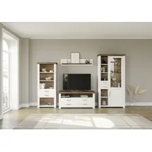 Set One by Musterring Wohnwand »York« 4 Stk. tlg., weiß