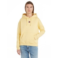Tommy Jeans Kapuzensweatshirt mit Kängurutasche gelb