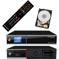 GigaBlue UHD UE 4K SAT TV Linux Receiver 2X DVB-S2 FBC Twin Tuner 4X Pip CI SmartCard Streaming Ultra HD 2 TB Festplatte