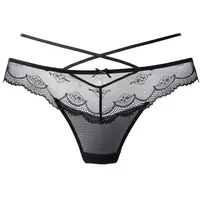 LASCANA Tanga 44/46 Schwarz