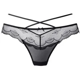 LASCANA Tanga 44/46 Schwarz