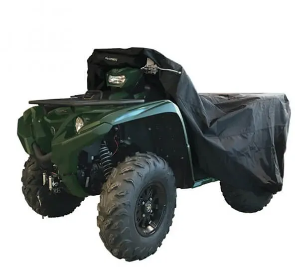 DS COVERS ATV/Quad Abdeckplane, schwarz, Größe M