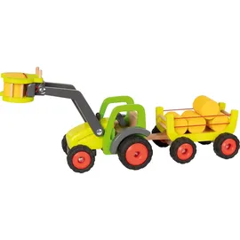 GoKi Frontlader mit Heuwagen (55887)