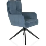 hjh living Stühle, TARUGO Stoff mit Armlehnen