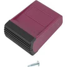 Krause Traversenfußkappe 64 x 25 mm violett für Corda Sprossenleitern