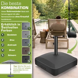 tillvex Schirmständer PAVERA Granit Schwarz