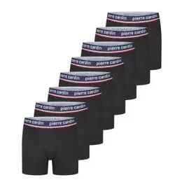 Pierre Cardin Basic Trunks schwarz XXL 8er Pack