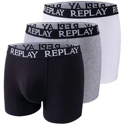 Replay Underwear REPLAY BOXER Style 01/C Basic Cuff Schwarz