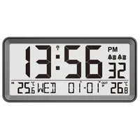 Technoline WT 320 mit Funkuhrwerk Temperaturstation Schwarz