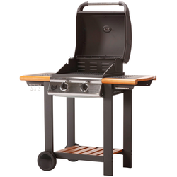BBQ Chief Gasgrill Timber 2.0, BxTxH: 114x57x106 cm schwarz Gasgrills Grills Garten Balkon