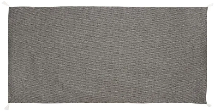 Strandmatte Dobby Schwarz ca. 90x190cm