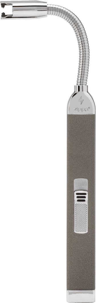 ZIPPO, wiederaufladbares Stabfeuerzeug mit flexiblem Hals, Pebble, Lichtbogenflamme, inkl. USB-Ladekabel