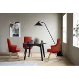Stressless® Polsterstuhl Laurel, High Back mit Armlehne, Größe L, mit schräggestellten Beinen rot